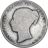 1841 Shilling - Victoria British Silver Coin