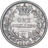 1858 Shilling (Dies 4A) - Victoria British Silver Coin