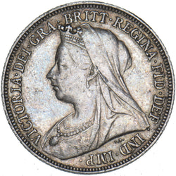 1893 Shilling - Victoria British Silver Coin - Nice