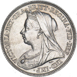 1893 Shilling - Victoria British Silver Coin - Very Nice