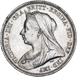 1893 Shilling (Rare Dies 1C) - Victoria British Silver Coin - Very Nice