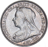 1894 Shilling - Victoria British Silver Coin - Superb