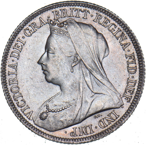 1894 Shilling - Victoria British Silver Coin - Superb