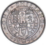 1894 Shilling - Victoria British Silver Coin - Superb