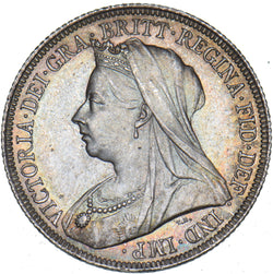 1896 Shilling - Victoria British Silver Coin - Superb