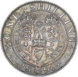 1896 Shilling - Victoria British Silver Coin - Superb