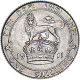 1911 Shilling - George V British Silver Coin - Superb