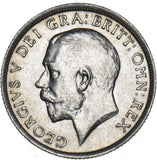 1919 Shilling - George V British Silver Coin - Very Nice