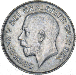1922 Shilling - George V British Silver Coin - Very Nice