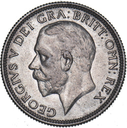 1929 Shilling - George V British Silver Coin - Very Nice