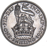 1929 Shilling - George V British Silver Coin - Very Nice