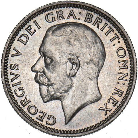 1936 Shilling - George V British Silver Coin - Very Nice