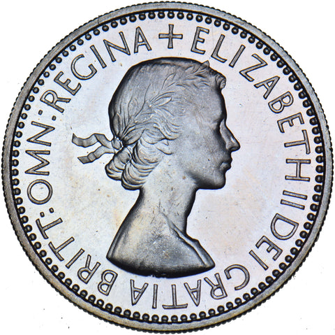 1953 Proof English Shilling - Elizabeth II British  Coin - Superb