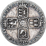 1758 Sixpence - George II British Silver Coin - Nice