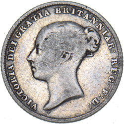 1852 Sixpence - Victoria British Silver Coin