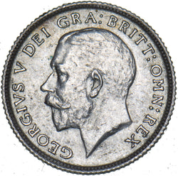 1924 Sixpence - George V British Silver Coin - Very Nice