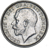 1924 Sixpence - George V British Silver Coin - Very Nice