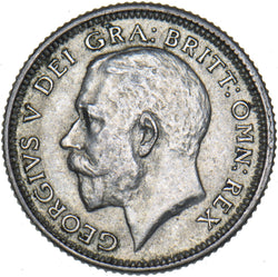 1925 Sixpence - George V British Silver Coin - Very Nice
