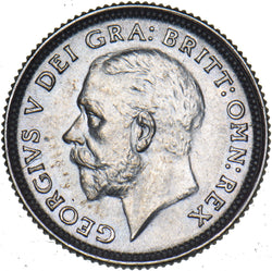 1926 Sixpence - George V British Silver Coin - Superb