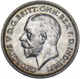 1935 Sixpence - George V British Silver Coin - Very Nice