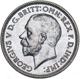 1936 Sixpence - George V British Silver Coin - Superb