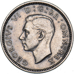 1952 Sixpence - George VI British  Coin - Nice