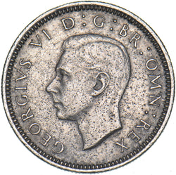 1952 Sixpence - George VI British  Coin