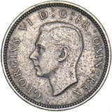 1952 Sixpence - George VI British  Coin