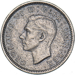 1952 Sixpence - George VI British  Coin
