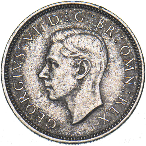 1952 Sixpence - George VI British  Coin