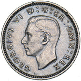 1952 Sixpence - George VI British  Coin - Nice