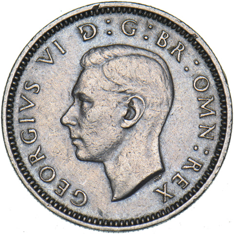 1952 Sixpence - George VI British  Coin - Nice
