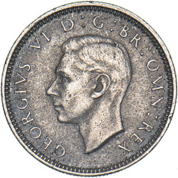 1952 Sixpence - George VI British  Coin