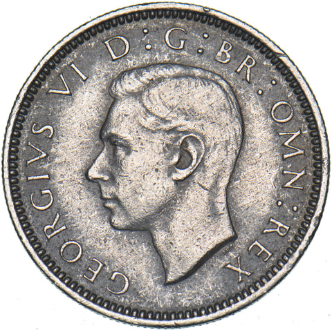 1952 Sixpence - George VI British  Coin