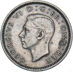 1952 Sixpence - George VI British  Coin