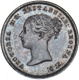 1868 Maundy Fourpence - Victoria British Silver Coin - Superb