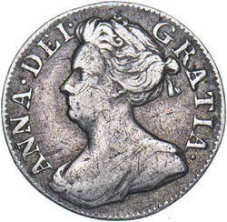 1710 Threepence - Anne British Silver Coin