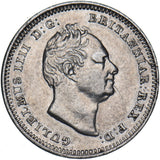 1836 Threepence - William IV British Silver Coin - Nice