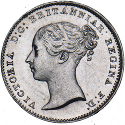 1846 Threepence - Victoria British Silver Coin - Superb