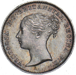 1868 Threepence - Victoria British Silver Coin - Superb
