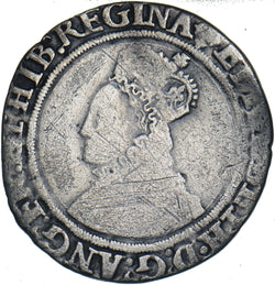 1560-1 Shilling (mm. Cross-Crosslet) - Elizabeth I British Silver Hammered Coin