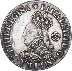 1562 Milled Sixpence - Elizabeth I British Silver Hammered Coin - Nice