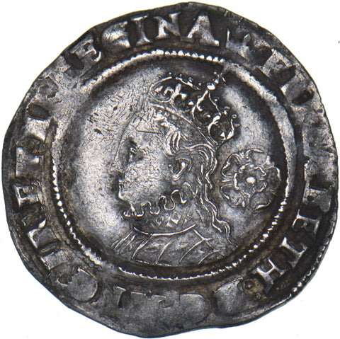 1568 Sixpence - Elizabeth I British Silver Hammered Coin - Nice