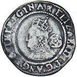 1571 Sixpence - Elizabeth I British Silver Hammered Coin - Nice