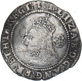 1601 Sixpence - Elizabeth I British Silver Hammered Coin