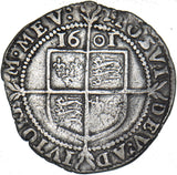 1601 Sixpence - Elizabeth I British Silver Hammered Coin