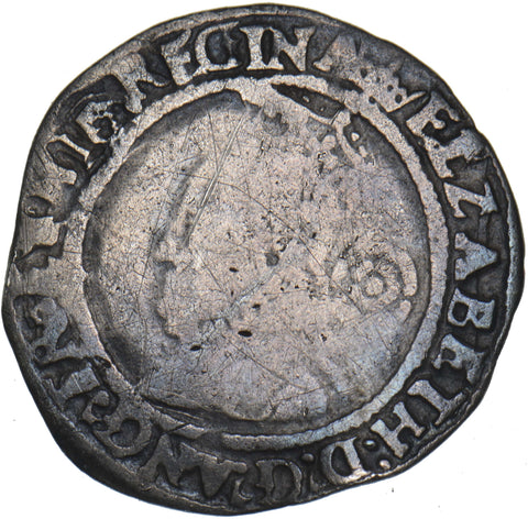 1567 Threepence - Elizabeth I British Silver Hammered Coin