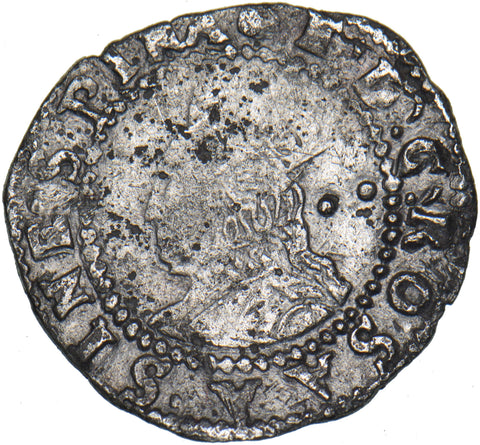 1582-1600 Halfgroat (Twopence) - Elizabeth I British Silver Hammered Coin