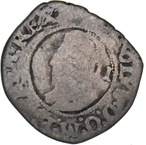 1645 Halfgroat (Twopence) - Charles I British Silver Hammered Coin