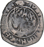 1645 Halfgroat (Twopence) - Charles I British Silver Hammered Coin